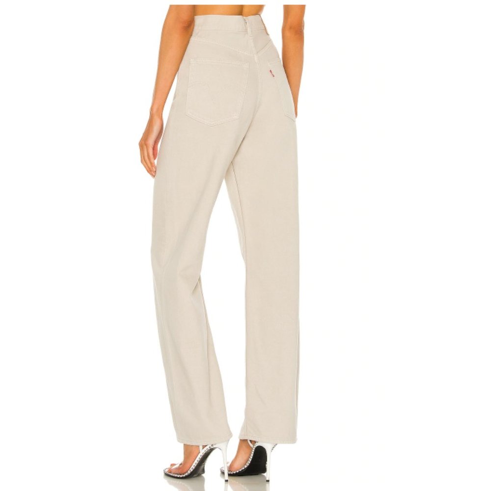 LEVI'S High Rise Loose in Mushroom Grey - Picture 10 of 16